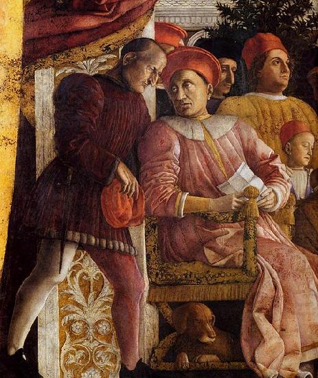 The Court of Gonzaga, Andrea Mantegna